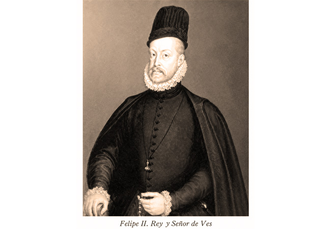 Villa de Ves y Felipe II
